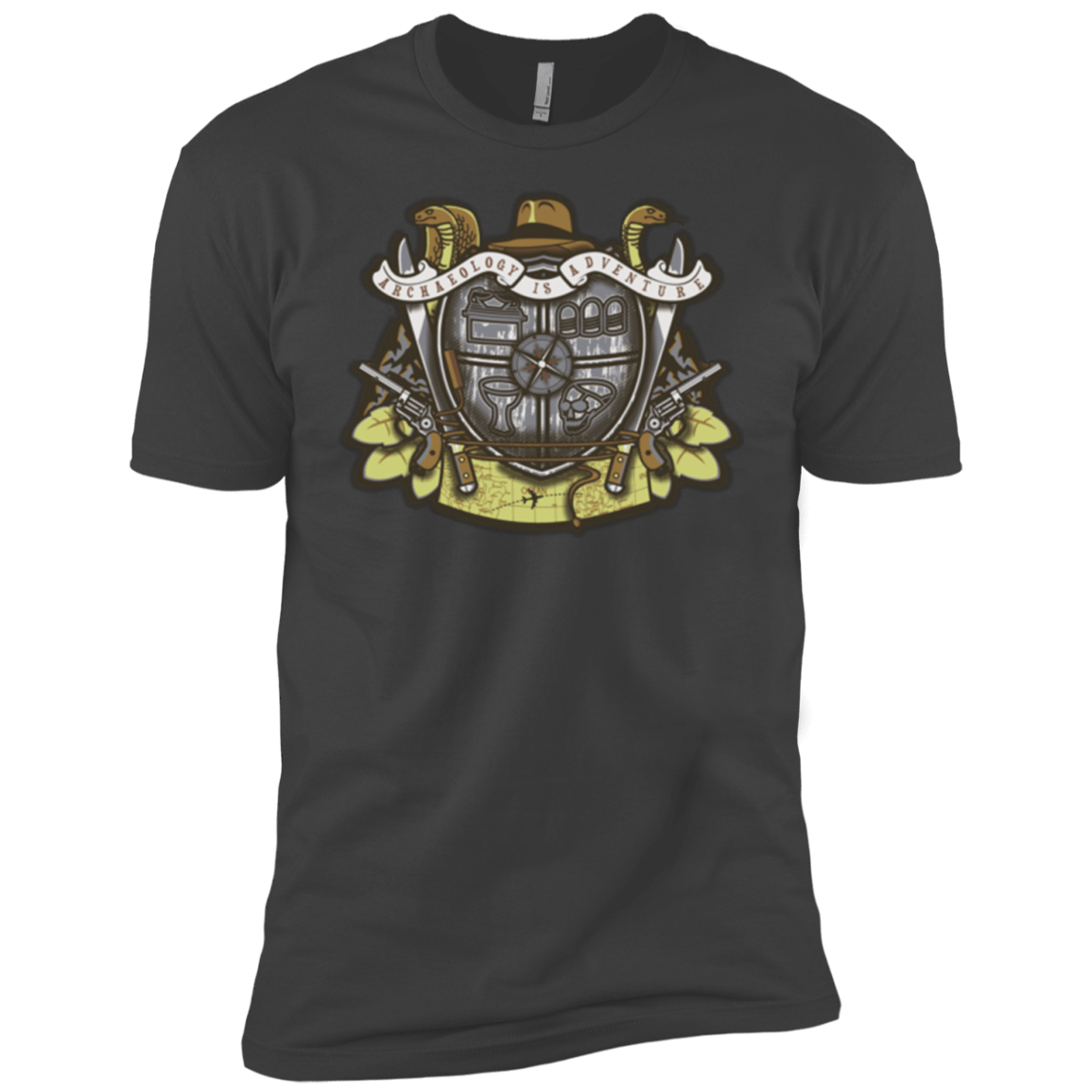 T-Shirts Heavy Metal / YXS Adventurer's Crest Boys Premium T-Shirt