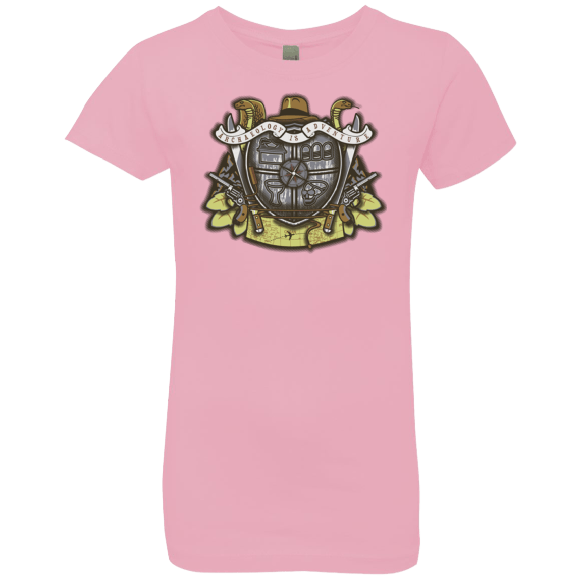 T-Shirts Light Pink / YXS Adventurer's Crest Girls Premium T-Shirt