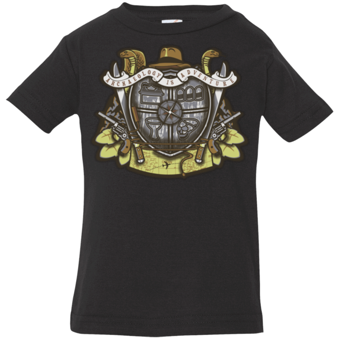 T-Shirts Black / 6 Months Adventurer's Crest Infant PremiumT-Shirt