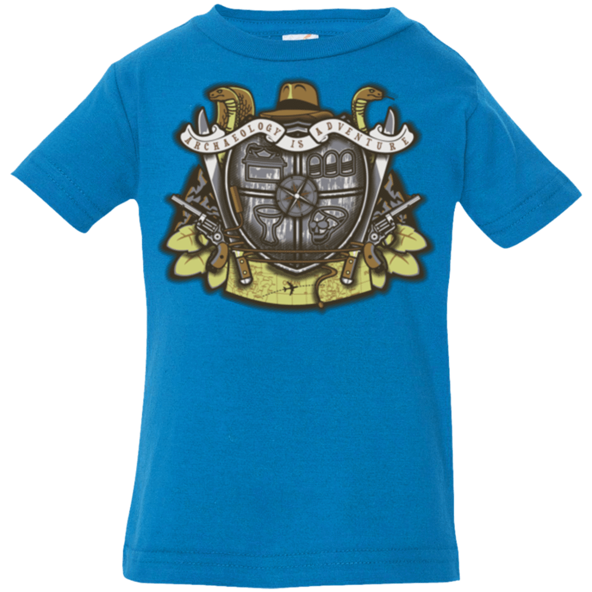 T-Shirts Cobalt / 6 Months Adventurer's Crest Infant PremiumT-Shirt