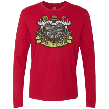 T-Shirts Red / Small Adventurer's Crest Men's Premium Long Sleeve