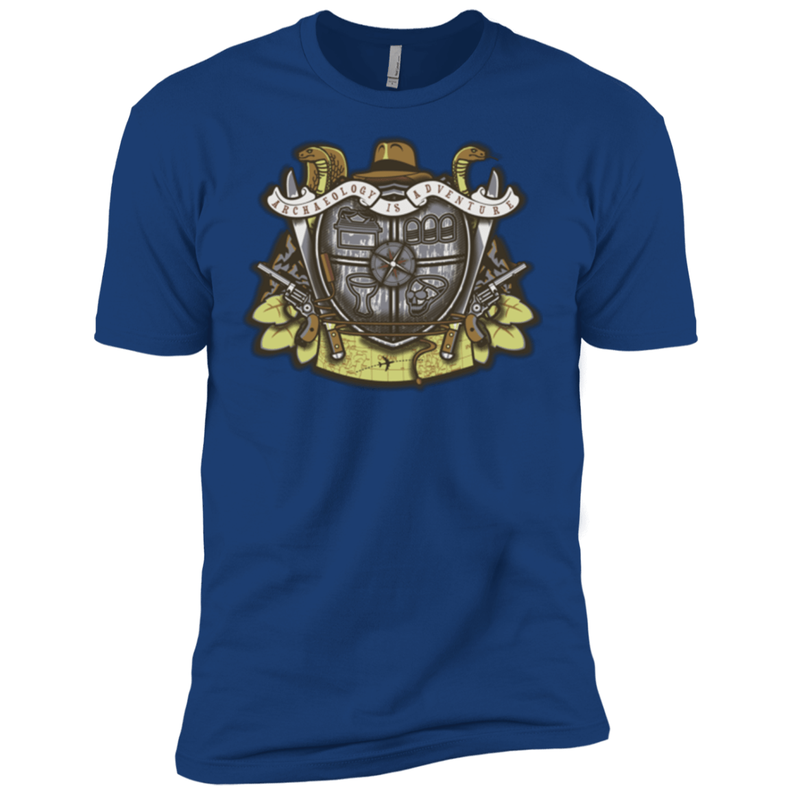 T-Shirts Royal / X-Small Adventurer's Crest Men's Premium T-Shirt