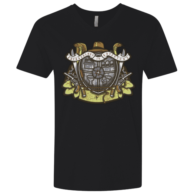 T-Shirts Black / X-Small Adventurer's Crest Men's Premium V-Neck