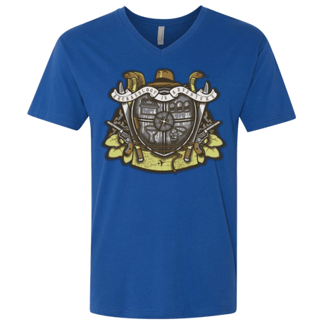 T-Shirts Royal / X-Small Adventurer's Crest Men's Premium V-Neck