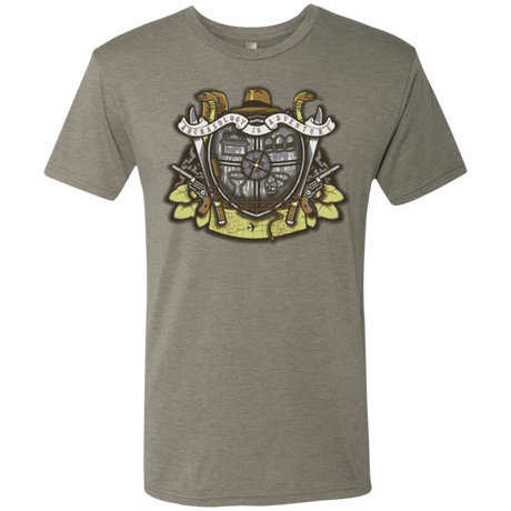 T-Shirts Venetian Grey / Small Adventurer's Crest Men's Triblend T-Shirt