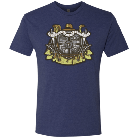 T-Shirts Vintage Navy / Small Adventurer's Crest Men's Triblend T-Shirt