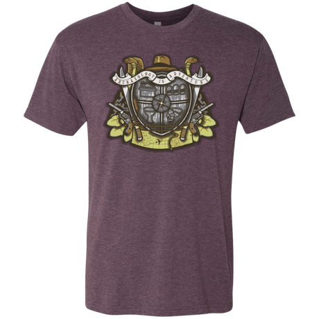 T-Shirts Vintage Purple / Small Adventurer's Crest Men's Triblend T-Shirt
