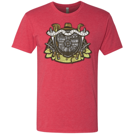 T-Shirts Vintage Red / Small Adventurer's Crest Men's Triblend T-Shirt