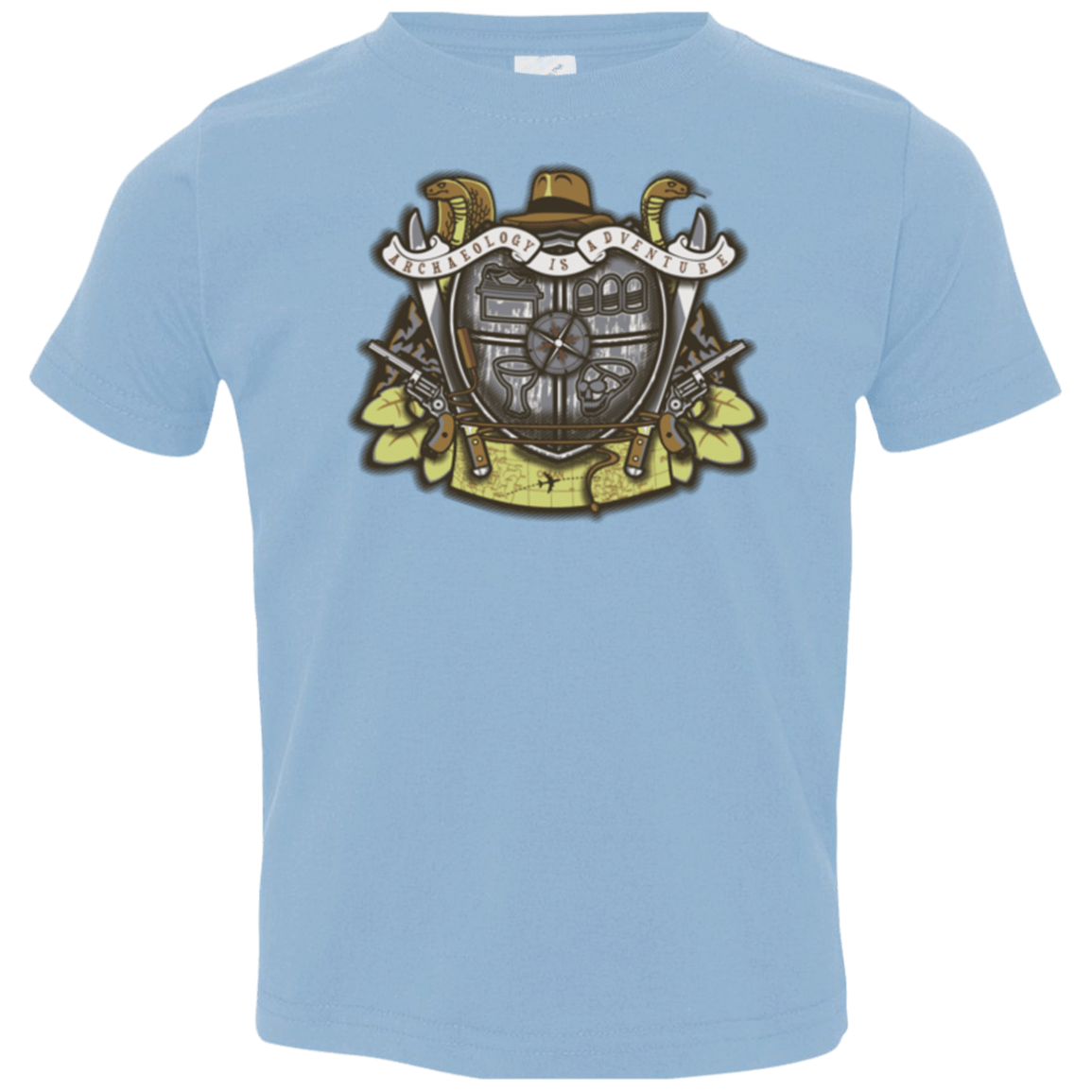 T-Shirts Light Blue / 2T Adventurer's Crest Toddler Premium T-Shirt