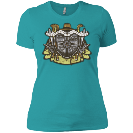 T-Shirts Tahiti Blue / X-Small Adventurer's Crest Women's Premium T-Shirt