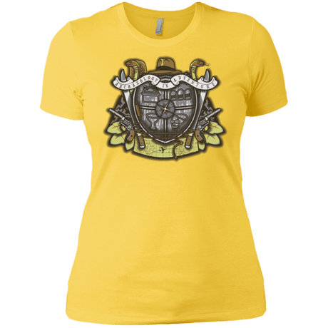 T-Shirts Vibrant Yellow / X-Small Adventurer's Crest Women's Premium T-Shirt