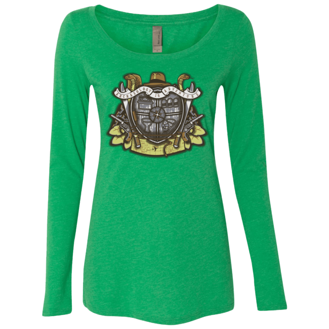 T-Shirts Envy / Small Adventurer's Crest Women's Triblend Long Sleeve Shirt