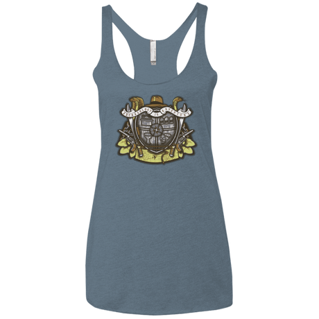 T-Shirts Indigo / X-Small Adventurer's Crest Women's Triblend Racerback Tank