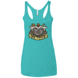 T-Shirts Tahiti Blue / X-Small Adventurer's Crest Women's Triblend Racerback Tank