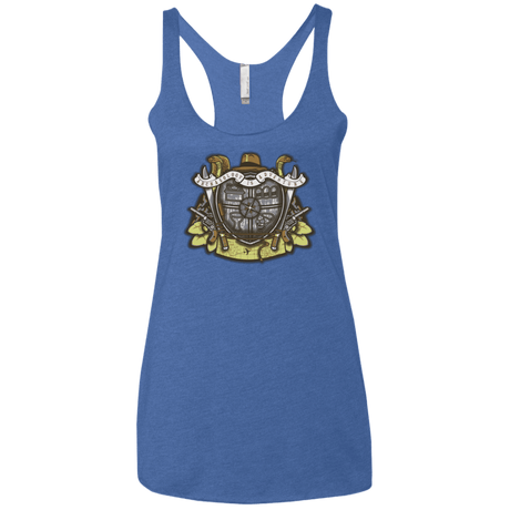 T-Shirts Vintage Royal / X-Small Adventurer's Crest Women's Triblend Racerback Tank