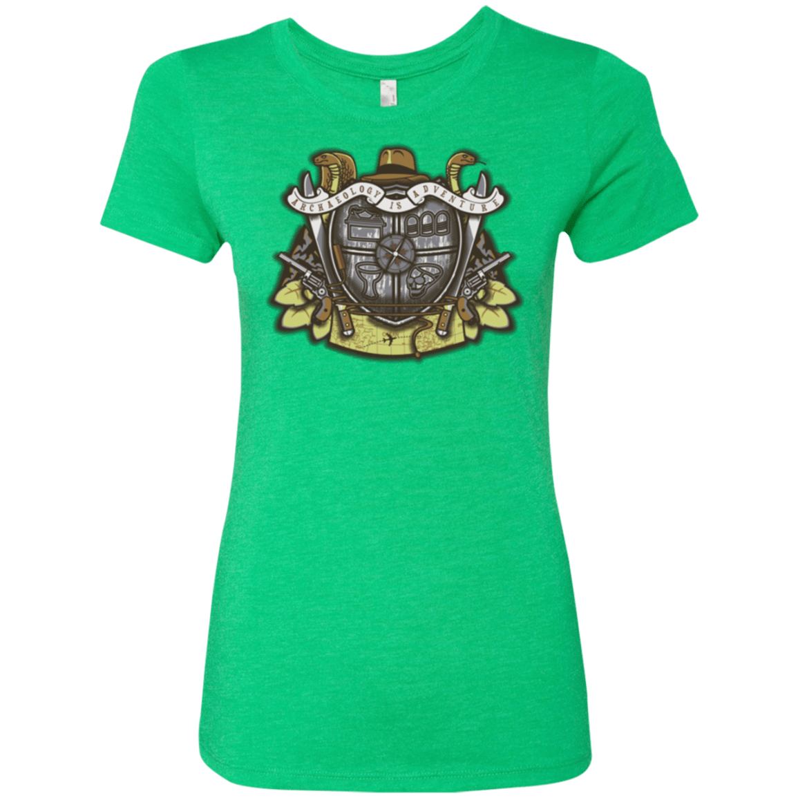 T-Shirts Envy / Small Adventurer's Crest Women's Triblend T-Shirt