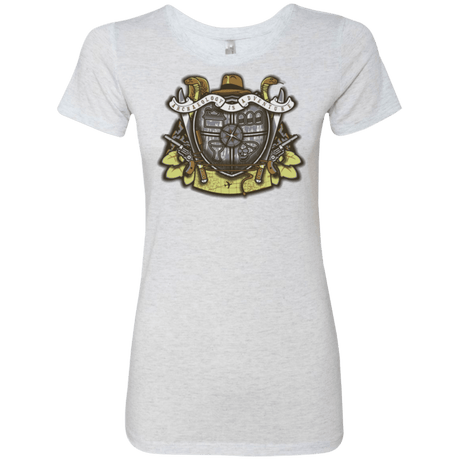 T-Shirts Heather White / Small Adventurer's Crest Women's Triblend T-Shirt