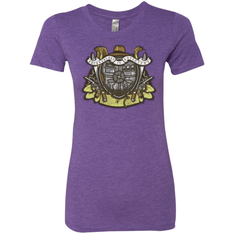 T-Shirts Purple Rush / Small Adventurer's Crest Women's Triblend T-Shirt