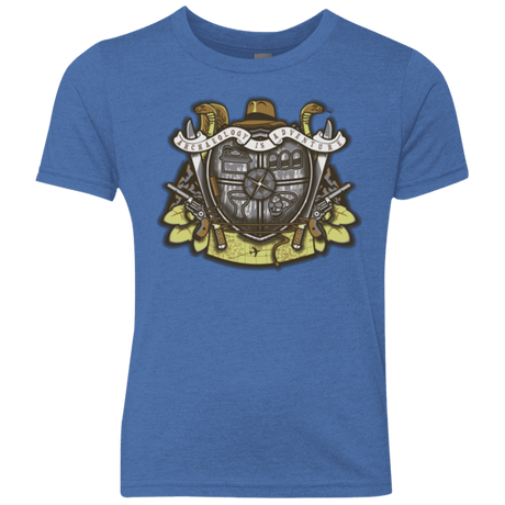 T-Shirts Vintage Royal / YXS Adventurer's Crest Youth Triblend T-Shirt