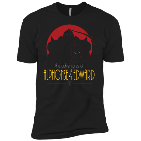 T-Shirts Black / YXS Adventures of Alphonse & Edward Boys Premium T-Shirt