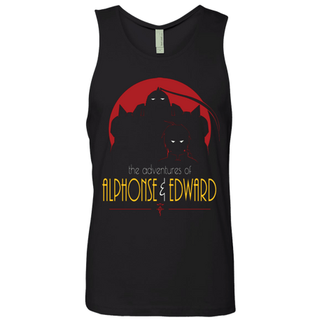 T-Shirts Black / Small Adventures of Alphonse & Edward Men's Premium Tank Top