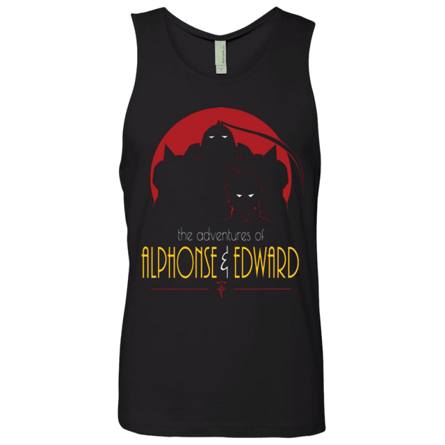 T-Shirts Black / Small Adventures of Alphonse & Edward Men's Premium Tank Top