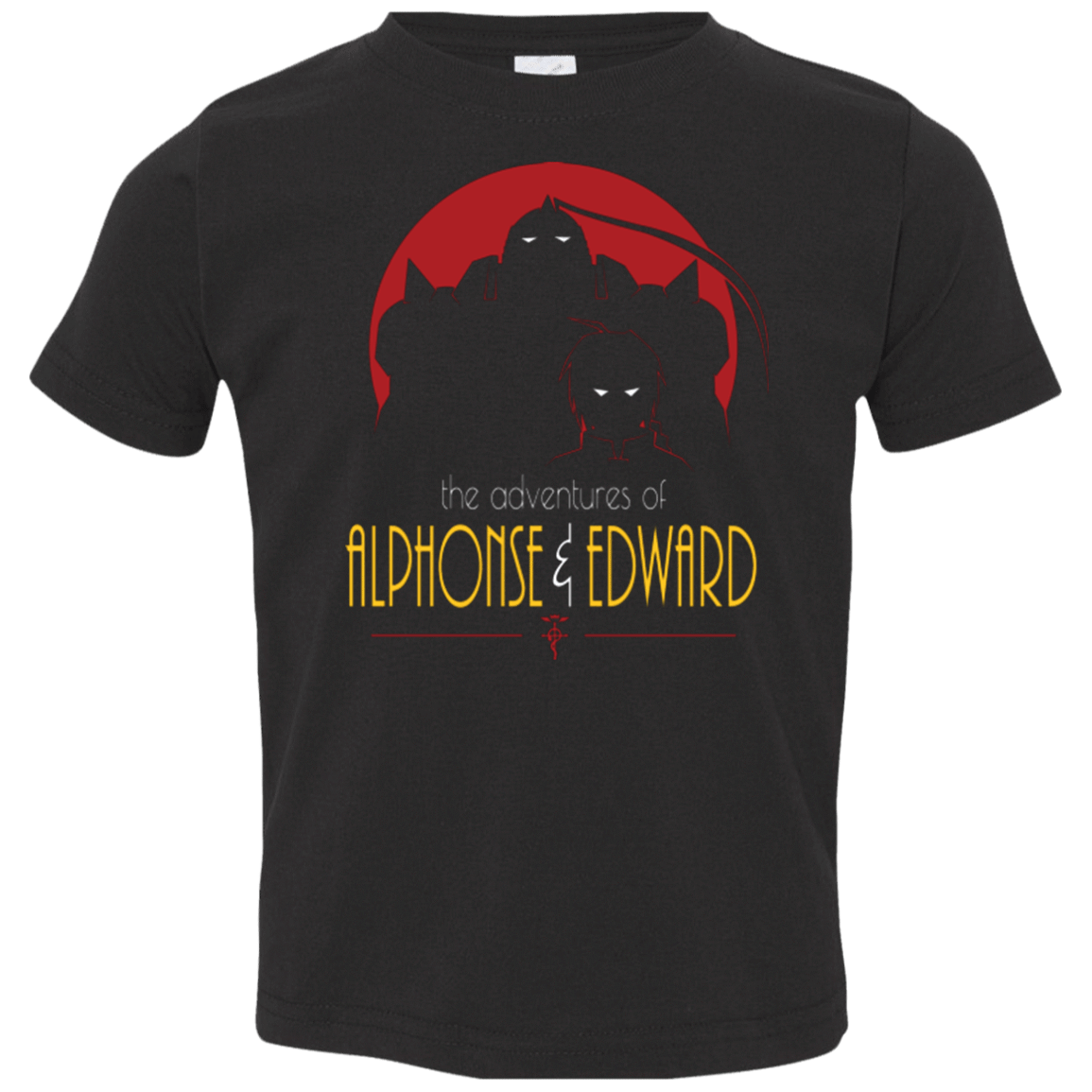 T-Shirts Black / 2T Adventures of Alphonse & Edward Toddler Premium T-Shirt