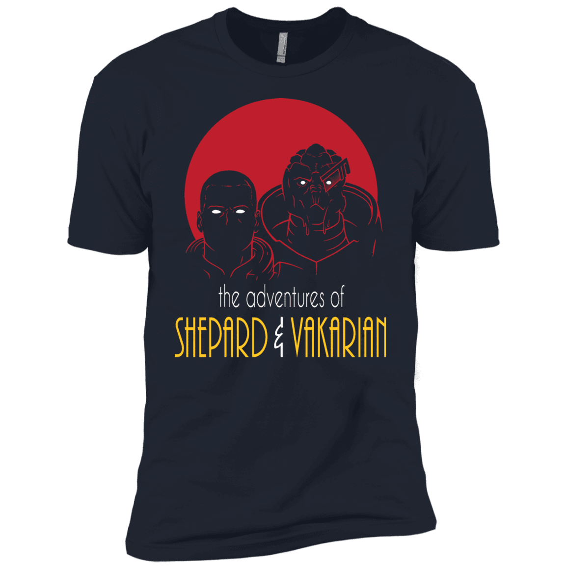 T-Shirts Midnight Navy / YXS Adventures of Broshep & Vakarian Boys Premium T-Shirt