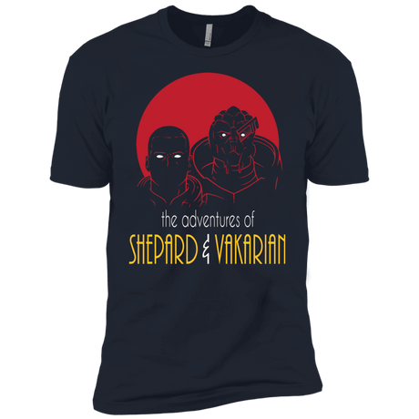 T-Shirts Midnight Navy / YXS Adventures of Broshep & Vakarian Boys Premium T-Shirt