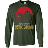 T-Shirts Forest Green / S Adventures of Broshep & Vakarian Men's Long Sleeve T-Shirt