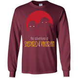 T-Shirts Maroon / S Adventures of Broshep & Vakarian Men's Long Sleeve T-Shirt