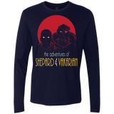 T-Shirts Midnight Navy / S Adventures of Broshep & Vakarian Men's Premium Long Sleeve