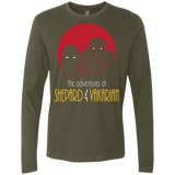 T-Shirts Military Green / S Adventures of Broshep & Vakarian Men's Premium Long Sleeve