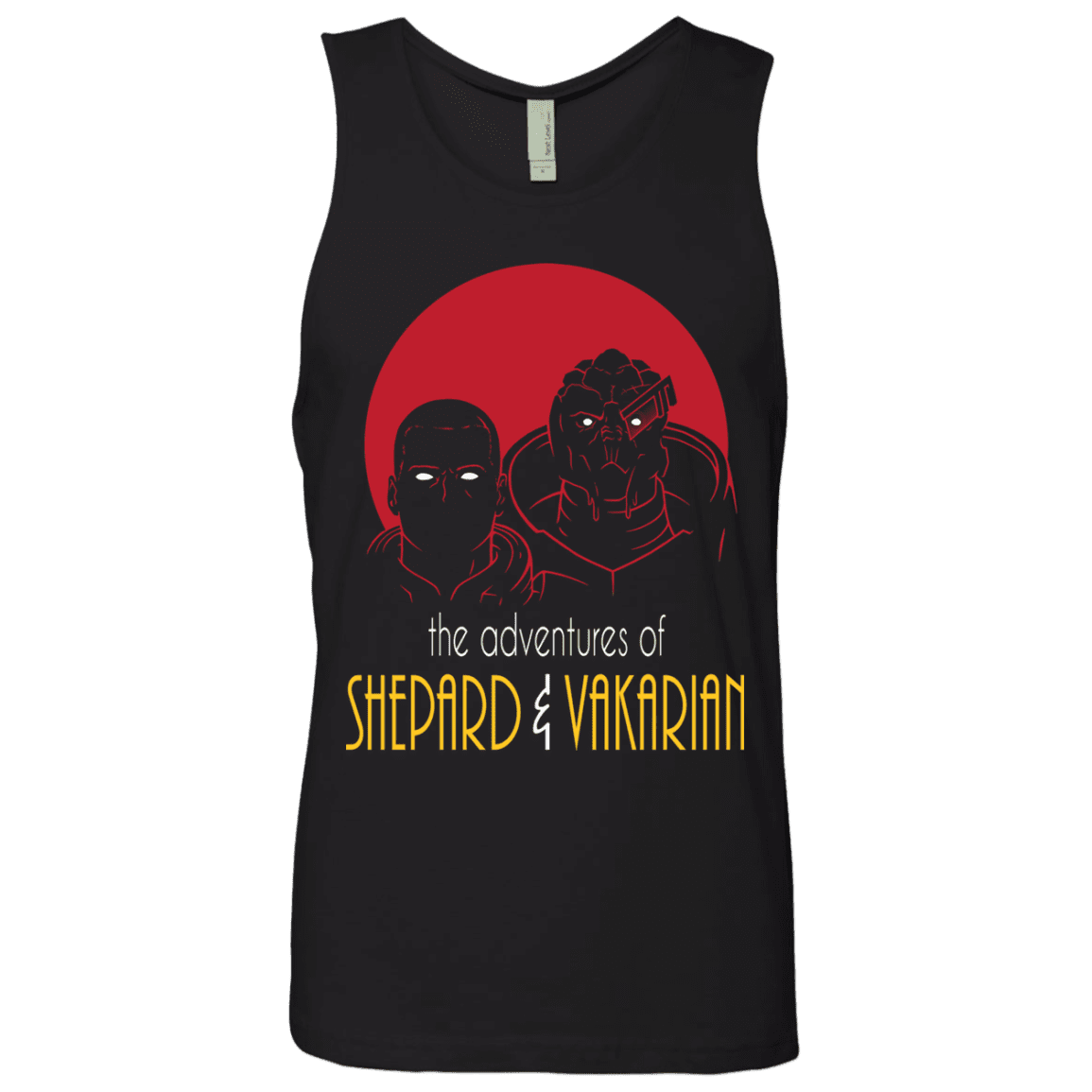 T-Shirts Black / S Adventures of Broshep & Vakarian Men's Premium Tank Top