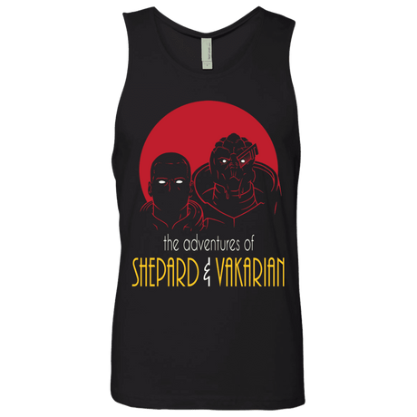 T-Shirts Black / S Adventures of Broshep & Vakarian Men's Premium Tank Top