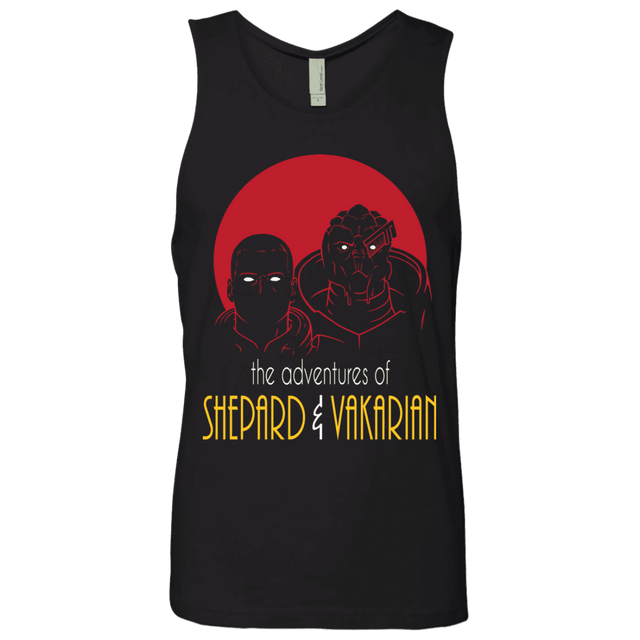 T-Shirts Black / S Adventures of Broshep & Vakarian Men's Premium Tank Top