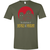 T-Shirts Military Green / S Adventures of Broshep & Vakarian Men's Semi-Fitted Softstyle