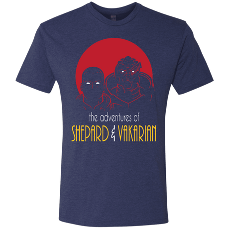 T-Shirts Vintage Navy / S Adventures of Broshep & Vakarian Men's Triblend T-Shirt