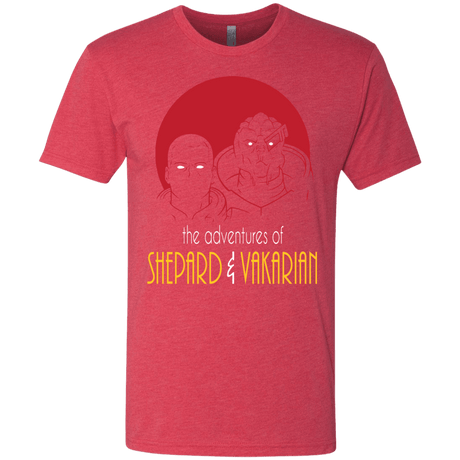 T-Shirts Vintage Red / S Adventures of Broshep & Vakarian Men's Triblend T-Shirt