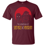 T-Shirts Maroon / S Adventures of Broshep & Vakarian T-Shirt
