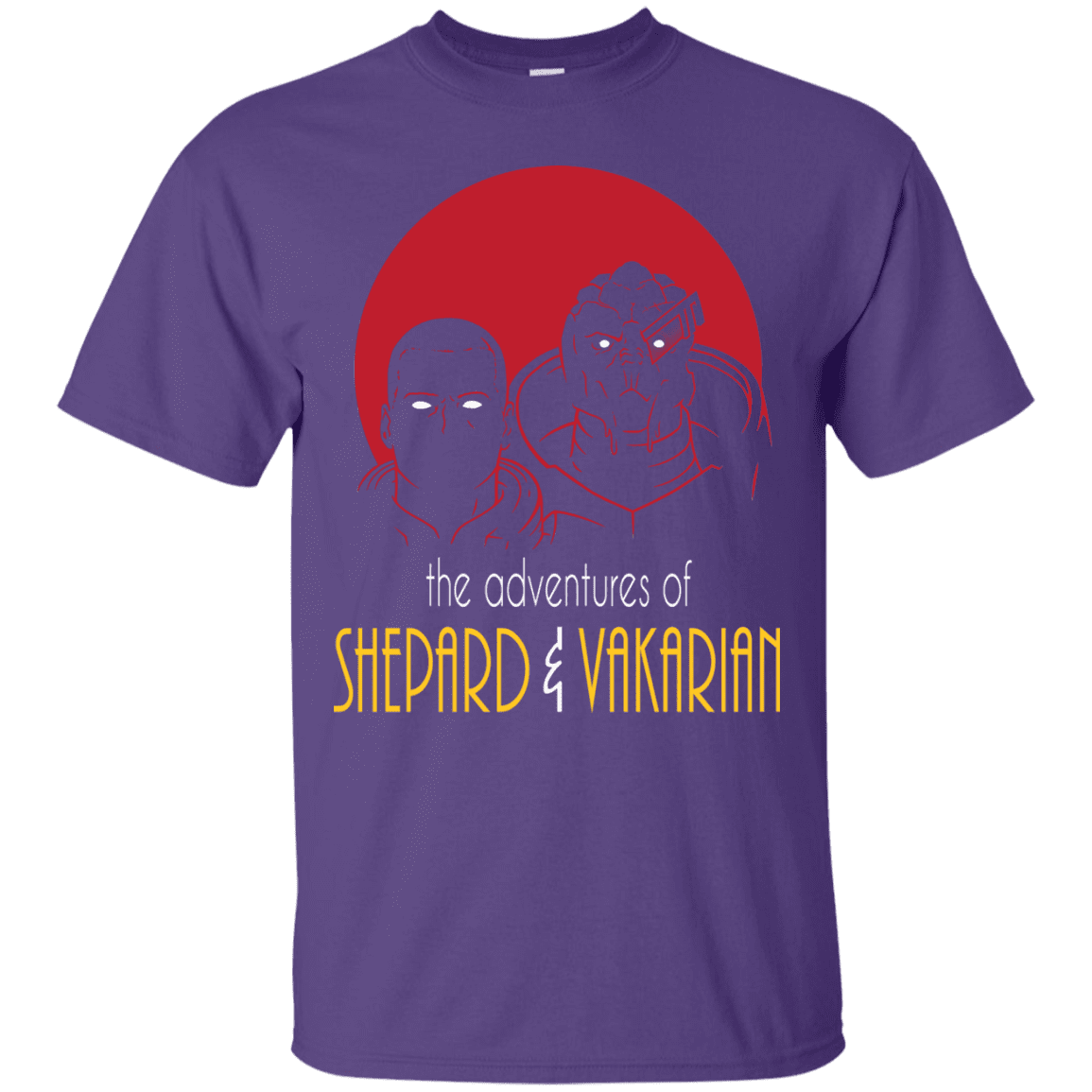 T-Shirts Purple / S Adventures of Broshep & Vakarian T-Shirt