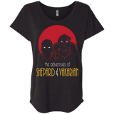 T-Shirts Vintage Black / X-Small Adventures of Broshep & Vakarian Triblend Dolman Sleeve