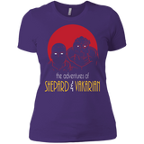 T-Shirts Purple Rush/ / X-Small Adventures of Broshep & Vakarian Women's Premium T-Shirt
