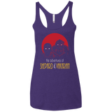 T-Shirts Purple Rush / X-Small Adventures of Broshep & Vakarian Women's Triblend Racerback Tank