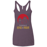T-Shirts Vintage Purple / X-Small Adventures of Broshep & Vakarian Women's Triblend Racerback Tank