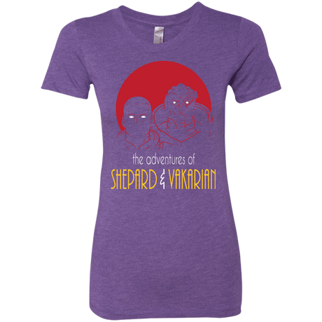 T-Shirts Purple Rush / S Adventures of Broshep & Vakarian Women's Triblend T-Shirt