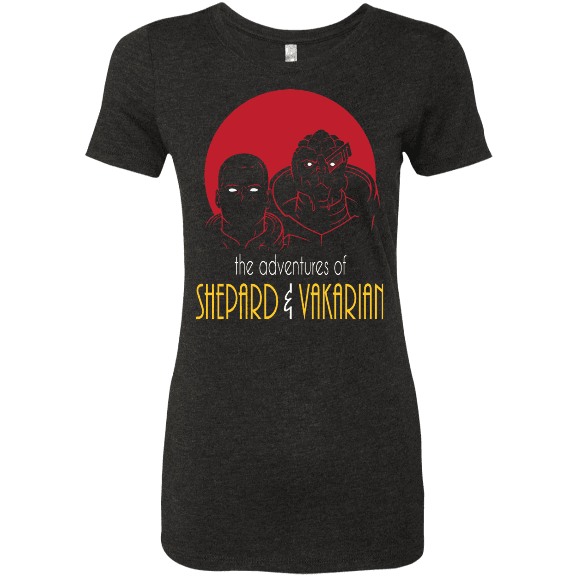 T-Shirts Vintage Black / S Adventures of Broshep & Vakarian Women's Triblend T-Shirt