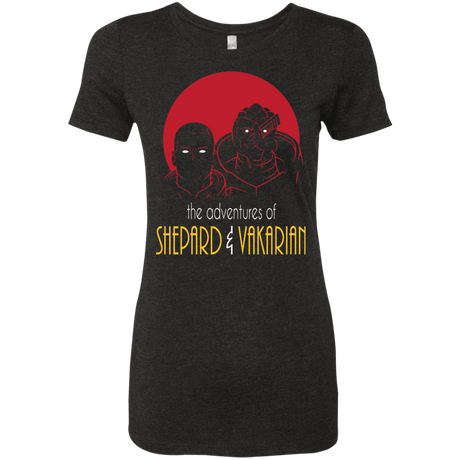 T-Shirts Vintage Black / S Adventures of Broshep & Vakarian Women's Triblend T-Shirt