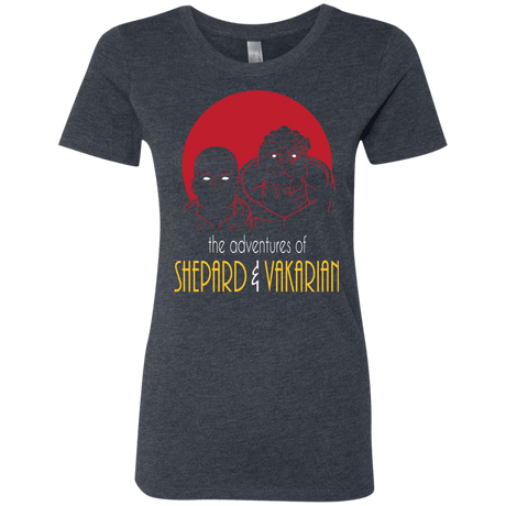 T-Shirts Vintage Navy / S Adventures of Broshep & Vakarian Women's Triblend T-Shirt
