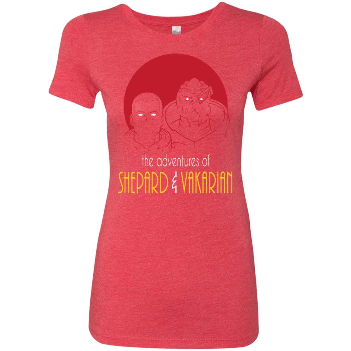 T-Shirts Vintage Red / S Adventures of Broshep & Vakarian Women's Triblend T-Shirt